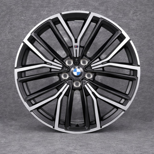 Комплект разношироких кованых дисков R20 Y-Spoke 846 M Bicolor (black matt/bright polished) для BMW 5 G30